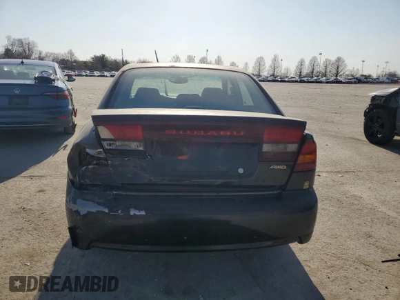 2001 Subaru Legacy Outback Limited с VIN 4S3BE686617209225, выставлен на аукционе Copart как лот 48728545 с пробегом 212 796 миль миль и Списание • Salvage title. История ставок и продаж доступна на DreamBid. Изображение 6.