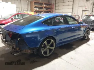 2018 Audi S7 Prestige with VIN WAU2FAFC9JN006797, listed as a IAAI auction lot 41554710 with 69,900 mi miles. Bid and sale history available at carsss.com. Image 4.