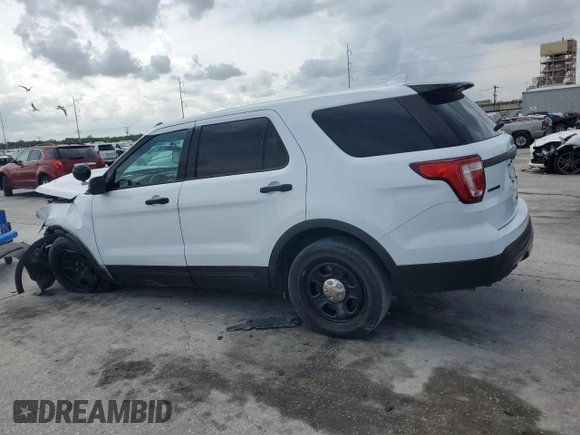 2016 Ford Police Interceptor Utility z VIN 1FM5K8AR9GGC35764, wystawiony jako Copart lot #54386065 z przebiegiem Nie podano mil oraz Szkoda całkowita • Salvage title. Historia ofert i sprzedaży dostępna na DreamBid. Obrazek 2.