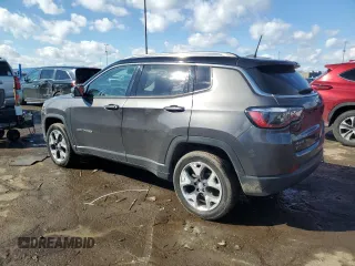 2021 Jeep Compass Limited with VIN 3C4NJDCB1MT508865, listed as a Copart auction lot 42899335 with 73,374 mi miles and Non Repairable. Bid and sale history available at carsss.com. Image 2.