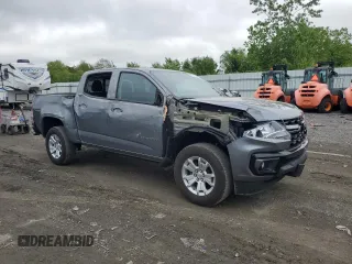 2022 Chevrolet Colorado 2WD LT with VIN 1GCGSCEN4N1320129, listed as a Copart auction lot 56931835 with 20,824 mi miles and Salvage title. Bid and sale history available at DreamBid. Image 4.