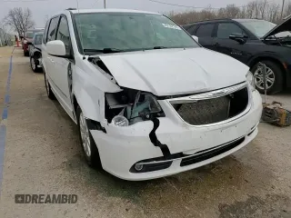 2015 Chrysler Town & Country Touring with VIN 2C4RC1BG7FR673364, listed as a Copart auction lot 49182745 with 93,652 mi miles and Salvage Title. Bid and sale history available at carsss.com. Image 14.