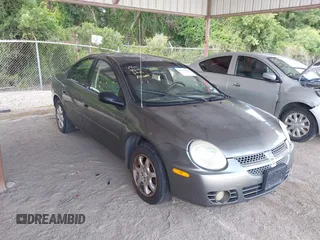2005 Dodge Neon SXT z VIN 1B3ES56C05D252573, wystawiony jako IAAI lot #42388664 z przebiegiem 128 328 mil mil oraz . Historia ofert i sprzedaży dostępna na DreamBid. Obrazek 1.