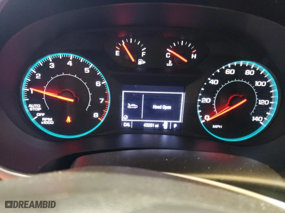 2024 Chevrolet Malibu LT with VIN 1G1ZD5STXRF112551, listed as a Copart auction lot 50504125 with 43,201 mi miles and Salvage Title. Bid and sale history available at carsss.com. Image 9.
