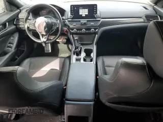 2019 Honda Accord Sport with VIN 1HGCV1F34KA149340, listed as a Copart auction lot 54441635 with 103,444 mi miles and Salvage Title. Bid and sale history available at DreamBid. Image 8.
