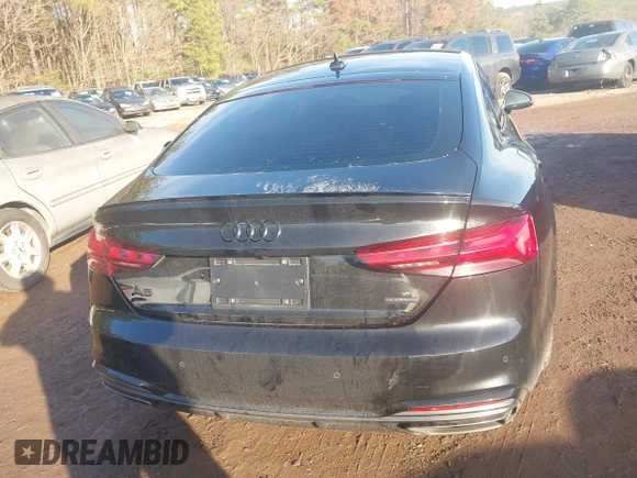 2023 Audi A5 Sportback S line Premium Plus with VIN WAUFACF52PA022806, listed as a IAAI auction lot 41126860 with 33,044 mi miles. Bid and sale history available at carsss.com. Image 15.