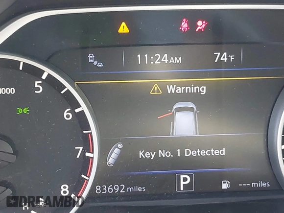 2017 Nissan Murano SL with VIN 5N1AZ2MH5HN202719, listed as a IAAI auction lot 42463161 with 83,692 mi miles and . Bid and sale history available at DreamBid. Image 15.