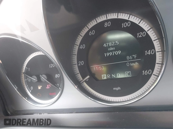 2010 Mercedes-Benz C 300 Sport with VIN WDDGF5EB4AR099719, listed as a IAAI auction lot 42554625 with 199,709 mi miles and . Bid and sale history available at DreamBid. Image 15.
