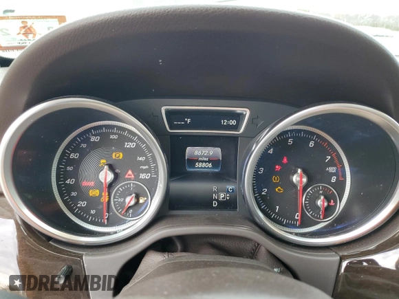2018 Mercedes-Benz GLE 350 with VIN 4JGDA5HB8JB123631, listed as a Copart auction lot 51057365 with 58,806 mi miles and Salvage Title. Bid and sale history available at DreamBid. Image 9.