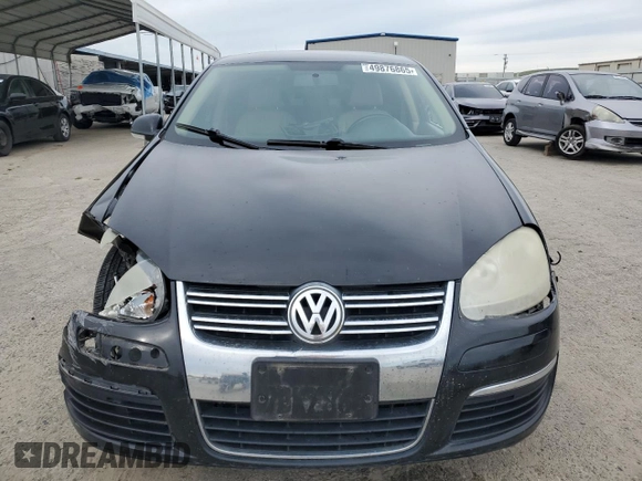 2009 Volkswagen Jetta Sedan SE with VIN 3VWRM71K69M066502, listed as a Copart auction lot 49876865 with 216,374 mi miles and Salvage Title. Bid and sale history available at carsss.com. Image 5.
