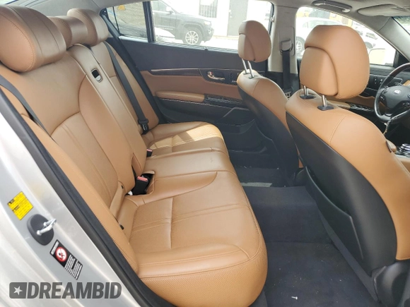 2017 Kia K900 Luxury with VIN KNALU4D36H6035113, listed as a Copart auction lot 52141195 with 92,299 mi miles and Salvage Title. Bid and sale history available at carsss.com. Image 10.