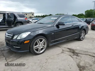 2012 Mercedes-Benz E 550 with VIN WDDKJ7DB8CF171077, listed as a Copart auction lot 55498175 with 125,144 mi miles and Salvage title. Bid and sale history available at DreamBid. Image 1.
