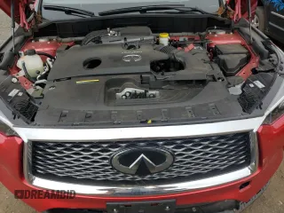 2023 Infiniti QX50 Autograph with VIN 3PCAJ5DB6PF103025, listed as a Copart auction lot 58462355 with 9,100 mi miles and Salvage title. Bid and sale history available at DreamBid. Image 12.