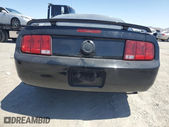 2006 Ford Mustang Standard with VIN 1ZVFT80N965249143, listed as a Copart auction lot 61683715 with 140,378 mi miles and Salvage title. Bid and sale history available at DreamBid. Image 6.