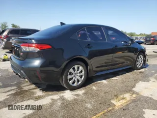 2020 Toyota Corolla SE with VIN 5YFS4RCE3LP047462, listed as a Copart auction lot 52968585 with 256,221 mi miles and Non Repairable. Bid and sale history available at carsss.com. Image 3.
