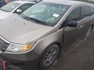 2011 Honda Odyssey EX-L with VIN 5FNRL5H68BB054204, listed as a IAAI auction lot 42576248 with Not provided miles and . Bid and sale history available at DreamBid. Image 6.