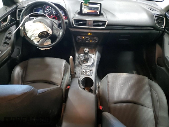 2015 Mazda 3 i Touring with VIN 3MZBM1V70FM163064, listed as a Copart auction lot 61432154 with 126,929 mi miles and Salvage title. Bid and sale history available at DreamBid. Image 8.