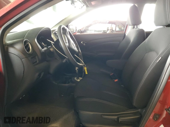 2019 Nissan Versa SV with VIN 3N1CN7AP0KL880905, listed as a Copart auction lot 62535345 with 42,312 mi miles and Salvage title. Bid and sale history available at DreamBid. Image 7.