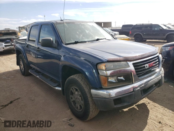 2006 GMC Canyon SLE2 with VIN 1GTDT136968311810, listed as a Copart auction lot 77146164 with 243,109 mi miles and Salvage Title. Bid and sale history available at carsss.com. Image 4.
