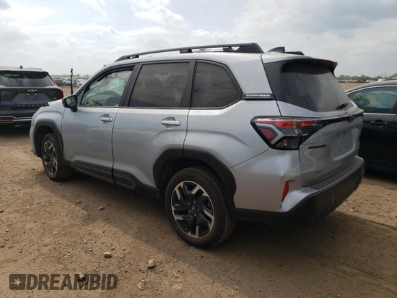 2025 Subaru Forester Limited with VIN JF2SLDRC6SH545601, listed as a Copart auction lot 56981455 with Not provided miles and Salvage title. Bid and sale history available at DreamBid. Image 2.