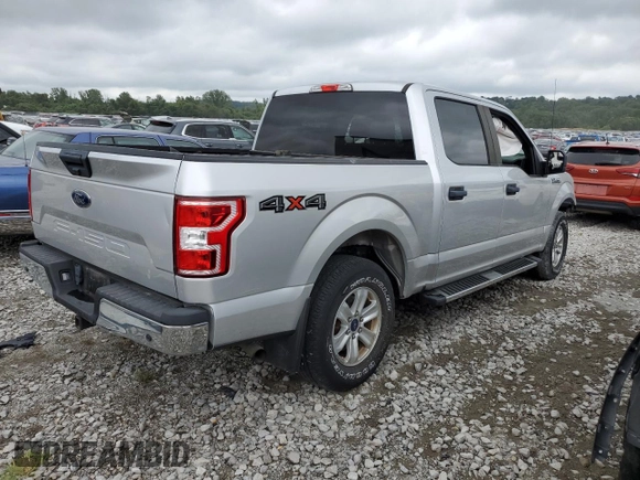2018 Ford F-150 XL with VIN 1FTEW1EB7JKD92713, listed as a Copart auction lot 65621244 with 32,671 mi miles and Salvage Title. Bid and sale history available at carsss.com. Image 3.