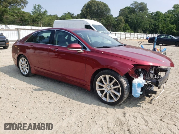 2015 Lincoln MKZ z VIN 3LN6L2GK2FR603783, wystawiony jako Copart lot #60038835 z przebiegiem 66 820 mil mil oraz Szkoda całkowita • Salvage title. Historia ofert i sprzedaży dostępna na DreamBid. Obrazek 4.