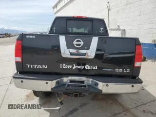 2009 Nissan Titan LE with VIN 1N6BA07C59N314908, listed as a Copart auction lot 58849325 with Not provided miles and Salvage title. Bid and sale history available at DreamBid. Image 6.