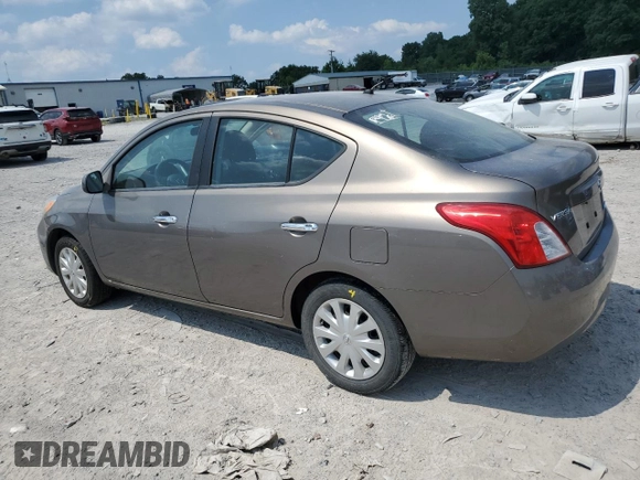2012 Nissan Versa SV with VIN 3N1CN7AP2CL800957, listed as a Copart auction lot 62297745 with 60,667 mi miles and Clean title. Bid and sale history available at DreamBid. Image 2.