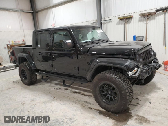2024 Jeep Gladiator Sport z VIN 1C6HJTAG2RL103503, wystawiony jako Copart lot #82096704 z przebiegiem Nie podano mil oraz Szkoda całkowita • Salvage title. Historia ofert i sprzedaży dostępna na DreamBid. Obrazek 4.