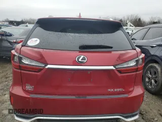 2022 Lexus RX 350L with VIN JTJHZKFA4N2040501, listed as a Copart auction lot 88469235 with 5,793 mi miles and Salvage title. Bid and sale history available at DreamBid. Image 6.