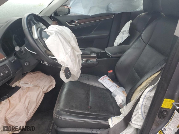 2015 Lexus GS 350 with VIN JTHCE1BL1FA009061, listed as a Copart auction lot 43918745 with 0 mi miles and Salvage Title. Bid and sale history available at carsss.com. Image 7.