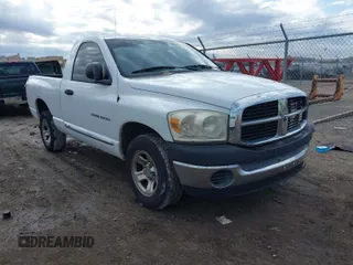 2007 Dodge 1500 ST with VIN 1D7HA16K37J520864, listed as a IAAI auction lot 41455005 with 161,042 mi miles. Bid and sale history available at carsss.com. Image 1.
