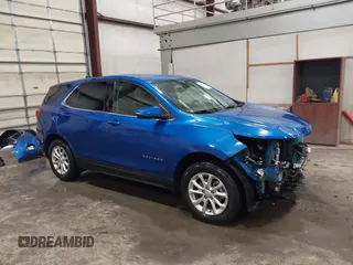 2019 Chevrolet Equinox LT z VIN 3GNAXUEV2KS573044, wystawiony jako IAAI lot #41665945 z przebiegiem 43 640 mil mil oraz . Historia ofert i sprzedaży dostępna na DreamBid. Obrazek 1.