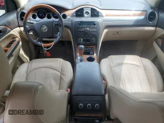 2012 Buick Enclave Leather with VIN 5GAKRCEDXCJ225876, listed as a Copart auction lot 55222025 with 135,395 mi miles and Clean Title. Bid and sale history available at carsss.com. Image 8.