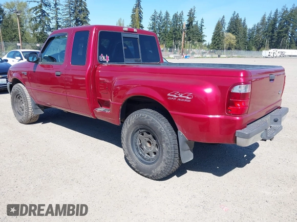 2001 Ford Ranger XL Fleet with VIN 1FTZR15E51PA28442, listed as a IAAI auction lot 42082931 with 167,209 mi miles. Bid and sale history available at carsss.com. Image 3.