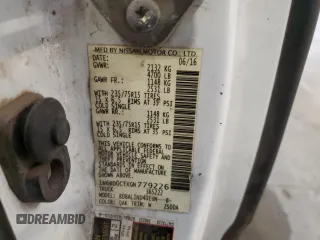 2016 Nissan Frontier S с VIN 1N6BD0CTXGN779226, выставлен на аукционе Copart как лот 56636365 с пробегом 95 856 миль миль и Чистый • Clean title. История ставок и продаж доступна на DreamBid. Изображение 12.