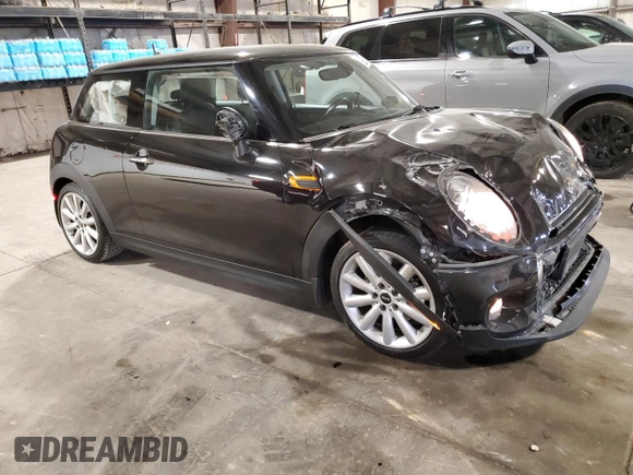 2018 MINI Hardtop Cooper with VIN WMWXP5C59J3C65496, listed as a Copart auction lot 56324995 with 84,233 mi miles and Salvage title. Bid and sale history available at DreamBid. Image 4.