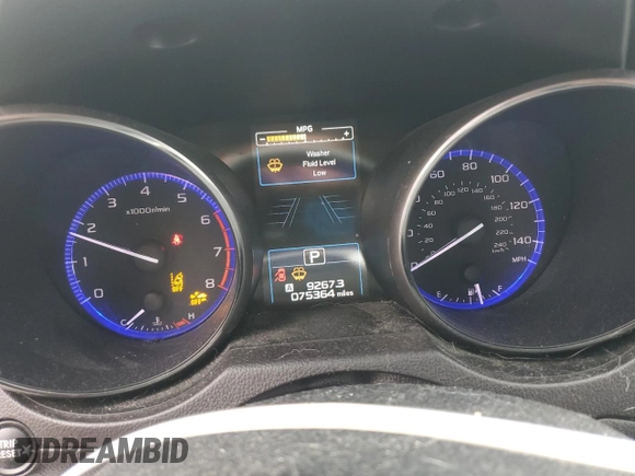 2017 Subaru Legacy Premium z VIN 4S3BNAH69H3012005, wystawiony jako Copart lot #49341755 z przebiegiem 75 364 mil mil oraz Szkoda całkowita • Salvage title. Historia ofert i sprzedaży dostępna na DreamBid. Obrazek 9.