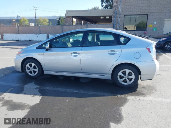 2013 Toyota Prius One with VIN JTDKN3DU2D5629177, listed as a IAAI auction lot 41921772 with 107,478 mi miles. Bid and sale history available at carsss.com. Image 14.
