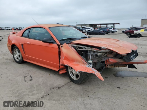 2004 Ford Mustang Standard с VIN 1FAFP406X4F150045, выставлен на аукционе Copart как лот 55418045 с пробегом 152 285 миль миль и Списание • Salvage title. История ставок и продаж доступна на DreamBid. Изображение 4.