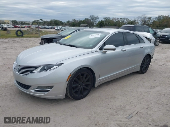 2014 Lincoln MKZ with VIN 3LN6L2G99ER808853, listed as a IAAI auction lot 41337248 with 155,676 mi miles. Bid and sale history available at carsss.com. Image 2.