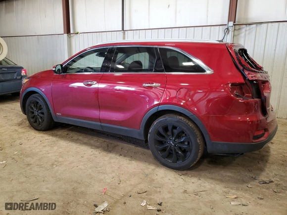 2020 Kia Sorento EX V6 with VIN 5XYPHDA59LG694260, listed as a Copart auction lot 41311184 with 43,237 mi miles and Salvage Title. Bid and sale history available at carsss.com. Image 2.