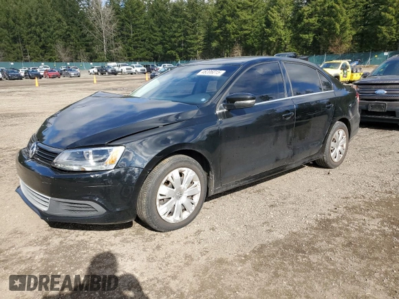 2013 Volkswagen Jetta Sedan SE with VIN 3VWDP7AJ9DM246218, listed as a Copart auction lot 48206015 with 122,874 mi miles and Salvage Title. Bid and sale history available at carsss.com. Image 1.