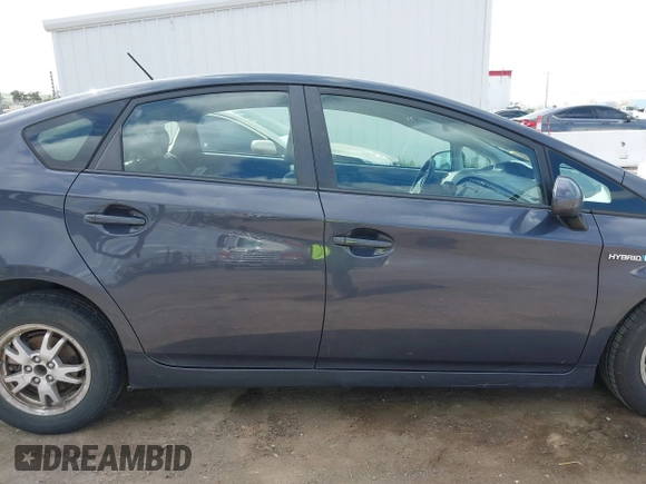 2010 Toyota Prius II with VIN JTDKN3DU9A0236950, listed as a IAAI auction lot 41902283 with 260,202 mi miles. Bid and sale history available at carsss.com. Image 13.