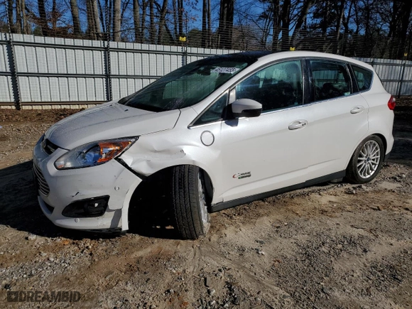 2015 Ford C-Max Energi SEL with VIN 1FADP5CU1FL124560, listed as a Copart auction lot 45127455 with NaN miles and Salvage Title. Bid and sale history available at carsss.com. Image 1.