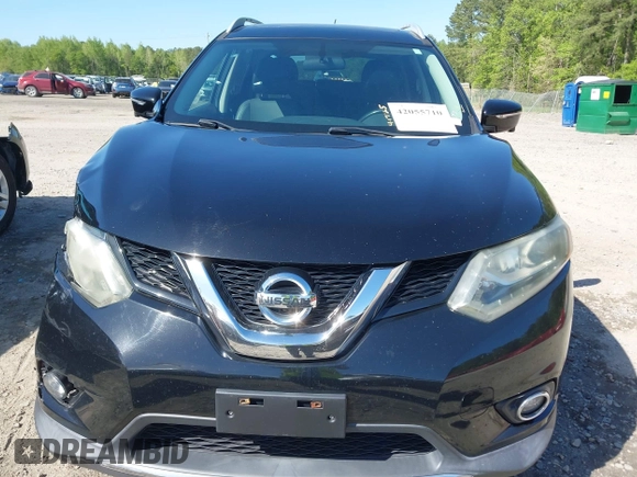 2014 Nissan Rogue S with VIN 5N1AT2MV7EC824253, listed as a IAAI auction lot 42055710 with 114,147 mi miles. Bid and sale history available at carsss.com. Image 12.