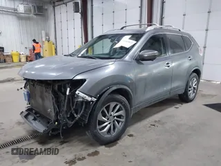 2015 Nissan Rogue SV with VIN 5N1AT2MV8FC846568, listed as a IAAI auction lot 41665072 with 105,841 mi miles. Bid and sale history available at carsss.com. Image 18.