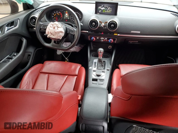 2020 Audi A3 with VIN WAUCUGFF4LA097155, listed as a Copart auction lot 56117554 with 74,100 mi miles and Salvage title. Bid and sale history available at DreamBid. Image 8.