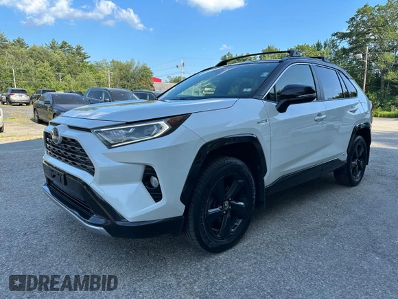 2019 Toyota RAV4 Hybrid XSE with VIN JTMEWRFV5KJ004893, listed as a Copart auction lot 65469735 with 168,511 mi miles and Clean title. Bid and sale history available at DreamBid. Image 2.