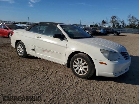 2008 Chrysler Sebring LX with VIN 1C3LC45K18N280164, listed as a Copart auction lot 84601304 with 165,711 mi miles and Salvage Title. Bid and sale history available at carsss.com. Image 4.